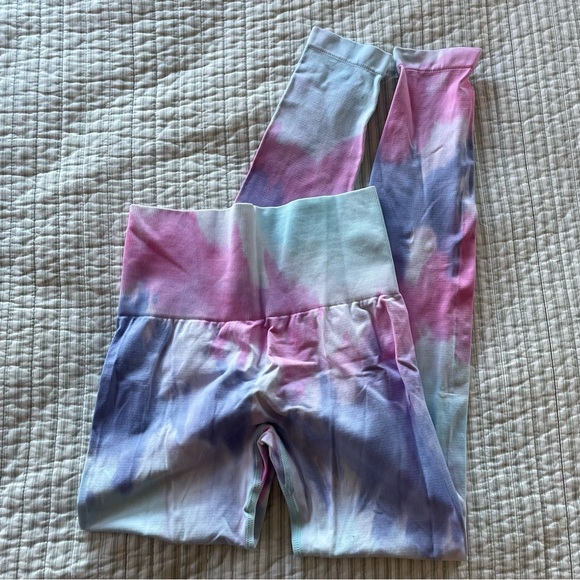 Naturyl By Niykee Booty Scrunch Tie-dye legging - Picture 3 of 4